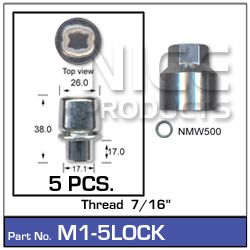 Lock Nuts (set of 5)