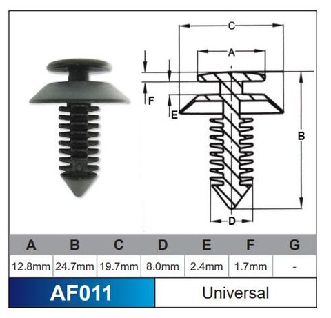 Fasteners Bag 100