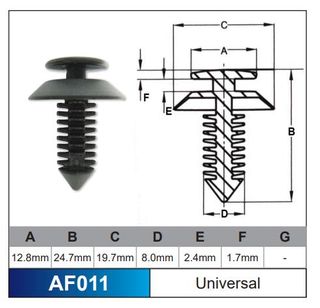 Fasteners Bag 100