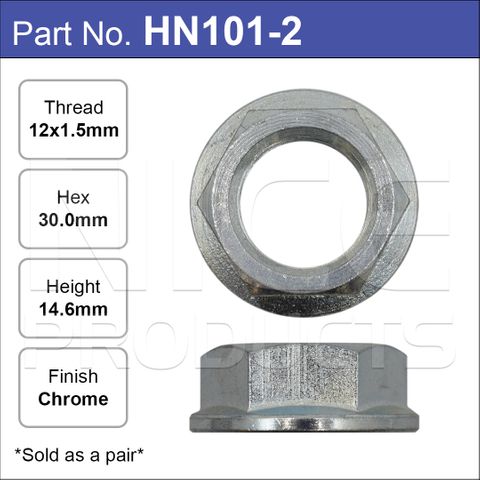 Hub Nuts Pair