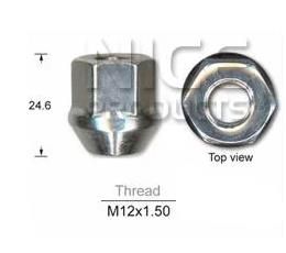 Wheel Nut Pkt 50