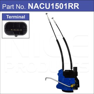 Door Lock Actuator Rear RIGHT