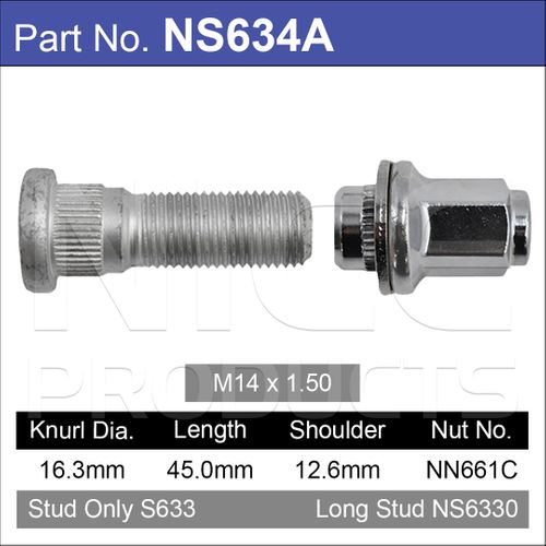 Wheel Nut & Stud