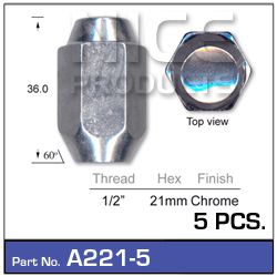 Chrome Nut