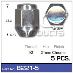 Chrome Nut