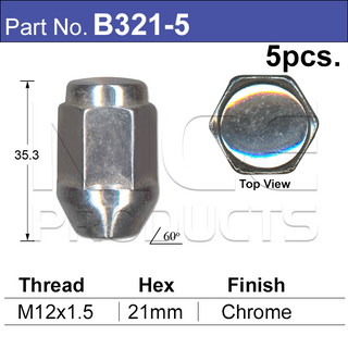Chrome Nuts