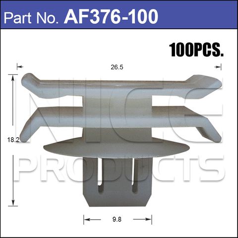 FASTENERS Bag 100