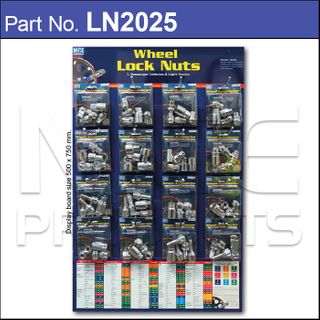 Merchandiser Lock Nuts