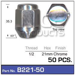 Chrome Nut