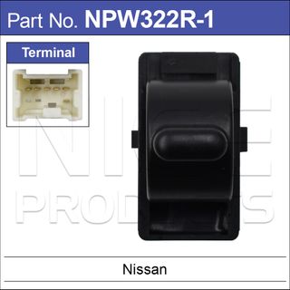 Rear Power Window Switch D22