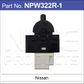 Rear Power Window Switch D22