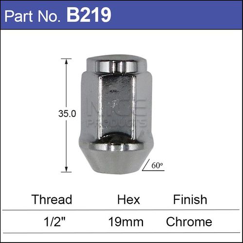 Chrome Nut (5)