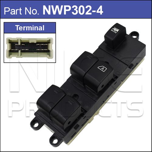 Power Window Switch  OEM: 25401-EB30A