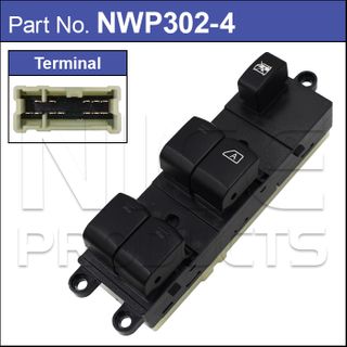 Power Window Switch  OEM: 25401-EB30A