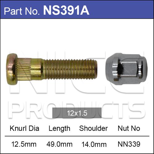 Stud Nut & Nut