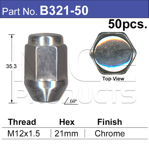 Chrome Nut
