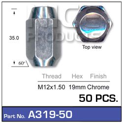 Chrome Nut
