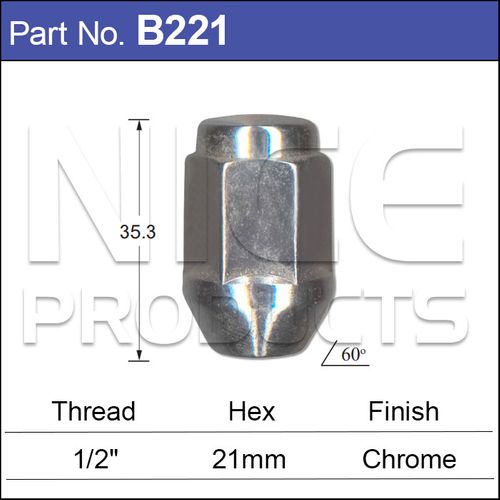 Chrome Nut