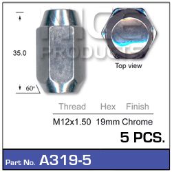 Chrome Nut