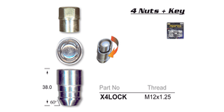 Lock Nuts (set of 4)