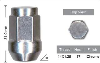 Wheel Nuts pk 50