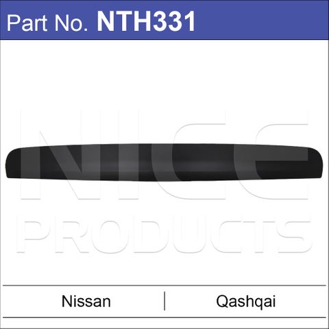 Tailgate Garnish W/o Camera Hole  NISSAN Qashqai OEM 90812JD00H