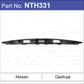 Tailgate Garnish W/o Camera Hole  NISSAN Qashqai OEM 90812JD00H