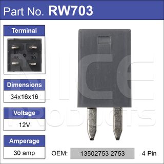 Relay  OEM: 13502753 2753