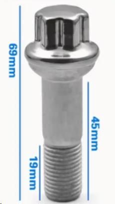Mercedes Wheel  Bolts (with a Star Top)
