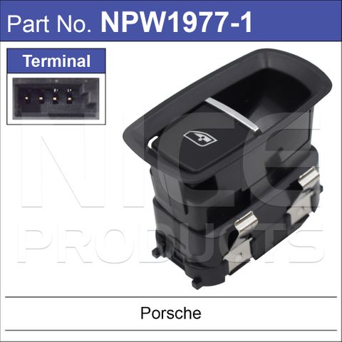 Single Power Window Switch