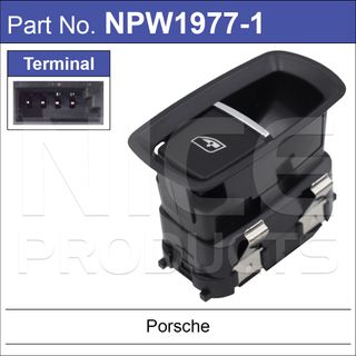 Single Power Window Switch