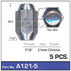 Chrome Nut