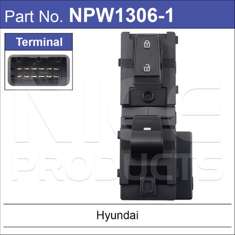 Power Window Switch OEM: 93575-F2000