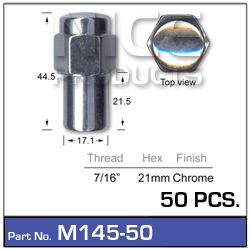 Mag nuts pk50