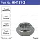Hub Nuts Pair