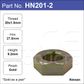 Hub Nuts Pair