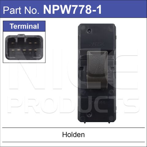 Power Window Switch