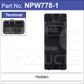 Power Window Switch