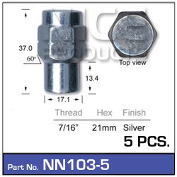 Wheel Nut Pk 5