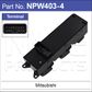 Mitsubishi Power Window Switch
