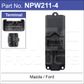 Power Window Switch 11p