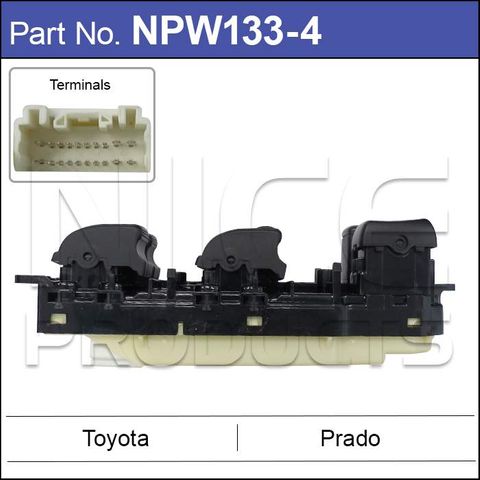 Main Power window switch