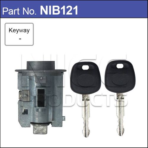 Ignition Barrel 2 Keys With Transponder Chip #68