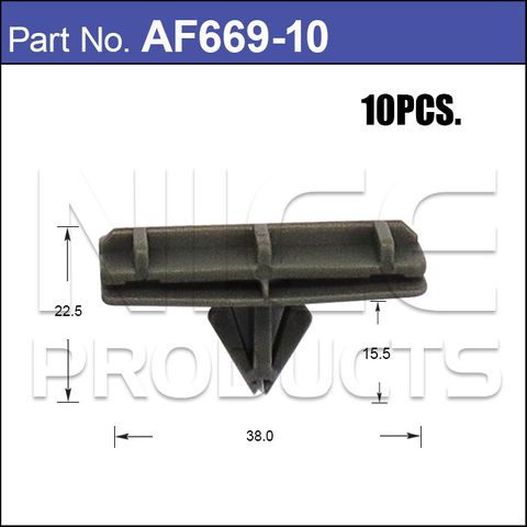 Fasteners Pkt 10