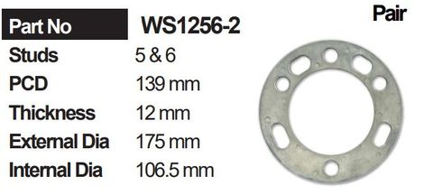 Wheel Spacers (Pair)