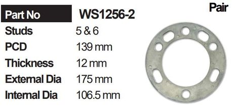 Wheel Spacers (Pair)