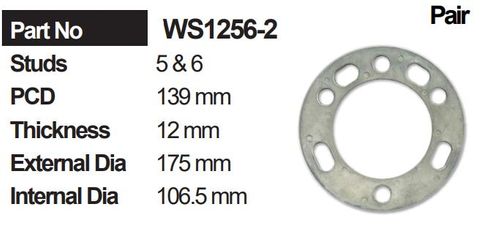 Wheel Spacers (Pair)