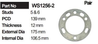 Wheel Spacers (Pair)