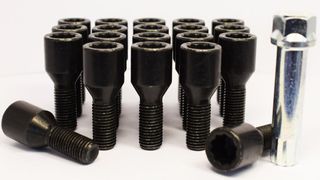 Allen Key Bolts Black + Key