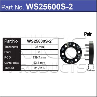 Wheel Spacers (Pair)